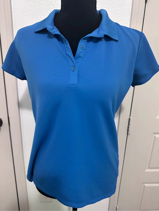 Columbia Tops - Columbia Women's Blue Polo Shirt Size Medium Like New